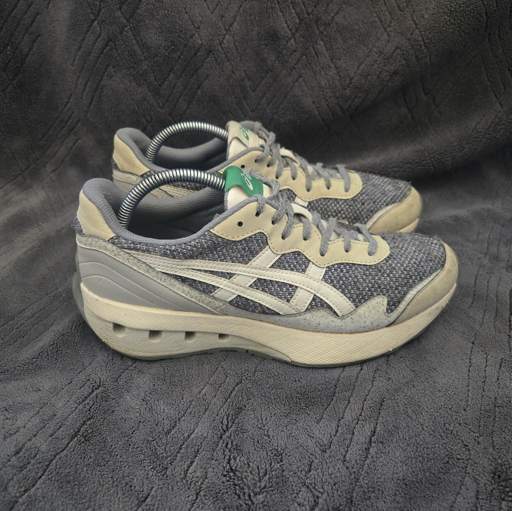 Asics Jogger X81 Oyster Grey/Cream Ortholight Sneaker Shoes Mens Sz 9 Casual.